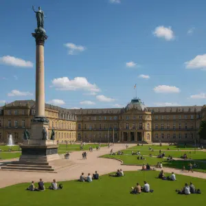 Schlossplatz Stuttgart – Sehenswürdigkeit in Stuttgart