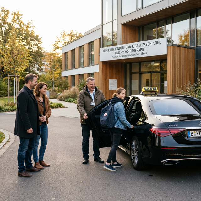 Krankenfahrten Tübingen KJP Kinder & Jugendpsychiatrie – Taxi Tübingen Krankenfahrten sicher & seriös