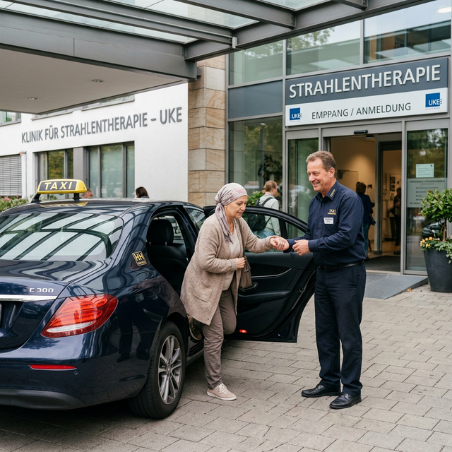 Krankenfahrten Tübingen Strahlentherapie – Taxi Tübingen Krankenfahrten mit Kassenabrechnung
