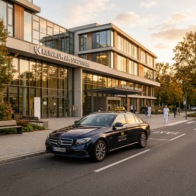 Taxi Tübingen Krankenfahrten zur BG Klinik – Taxi Akbulut Krankenfahrten Tübingen
