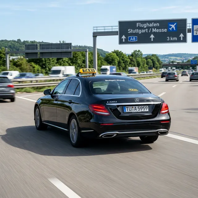 flughafentransfer stuttgart airportshuttle - taxi zum stuttgarter flughafen